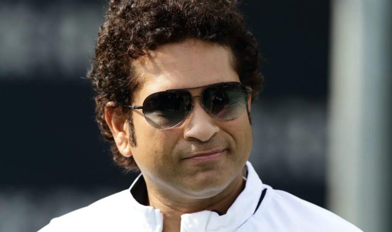 Sachin Tendulkar at London for Knee Surgery