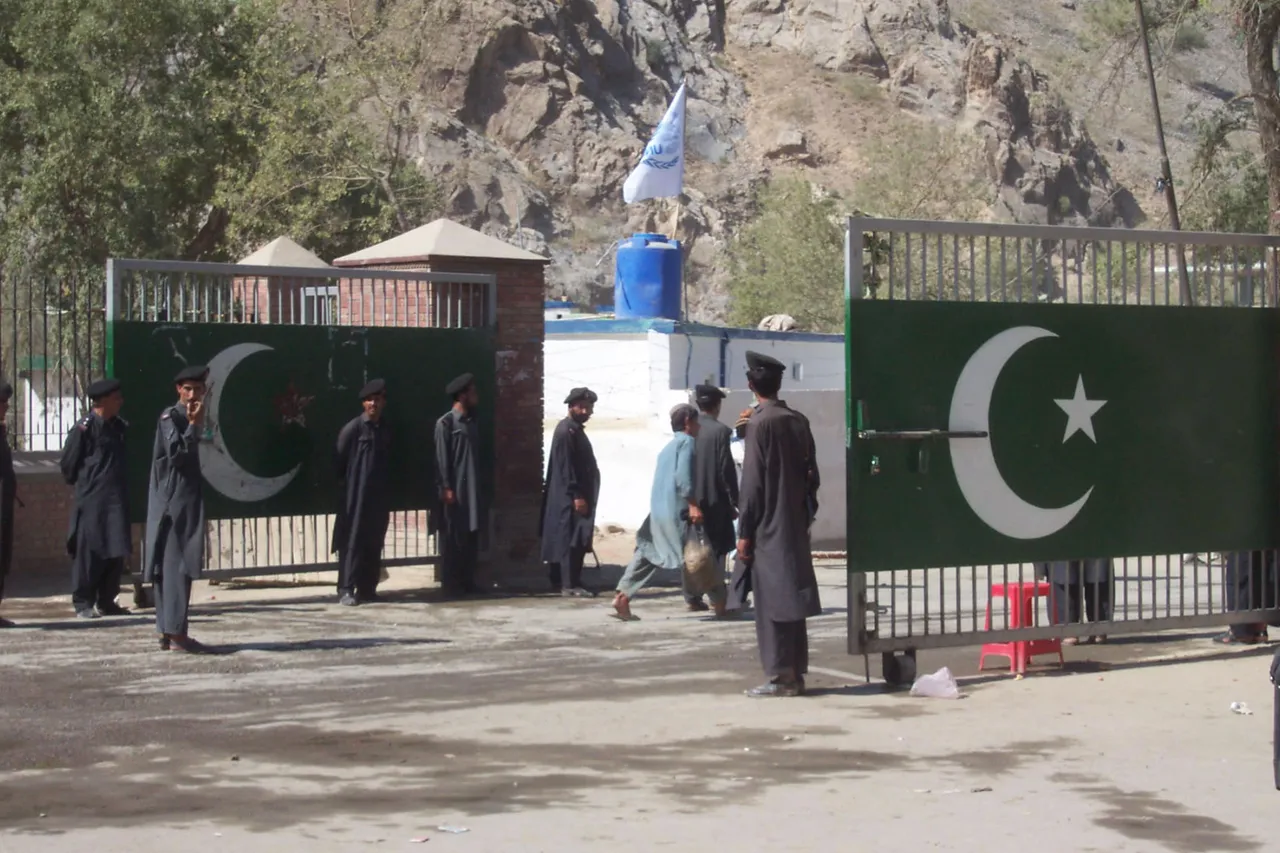 Afghans set Pakistani flag on fire !