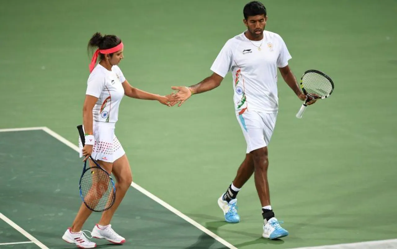 Sania and Rohan Bopanna are just a single win away from an Olympic medal