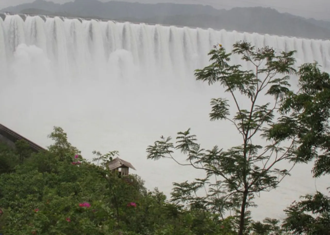 Gujarat's Sardar Sarovar dam overflows