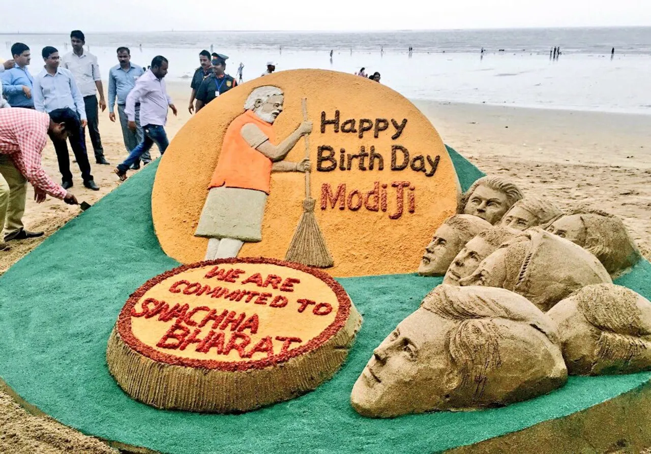 PM Narendra Modi receives birthday wishes from across the country