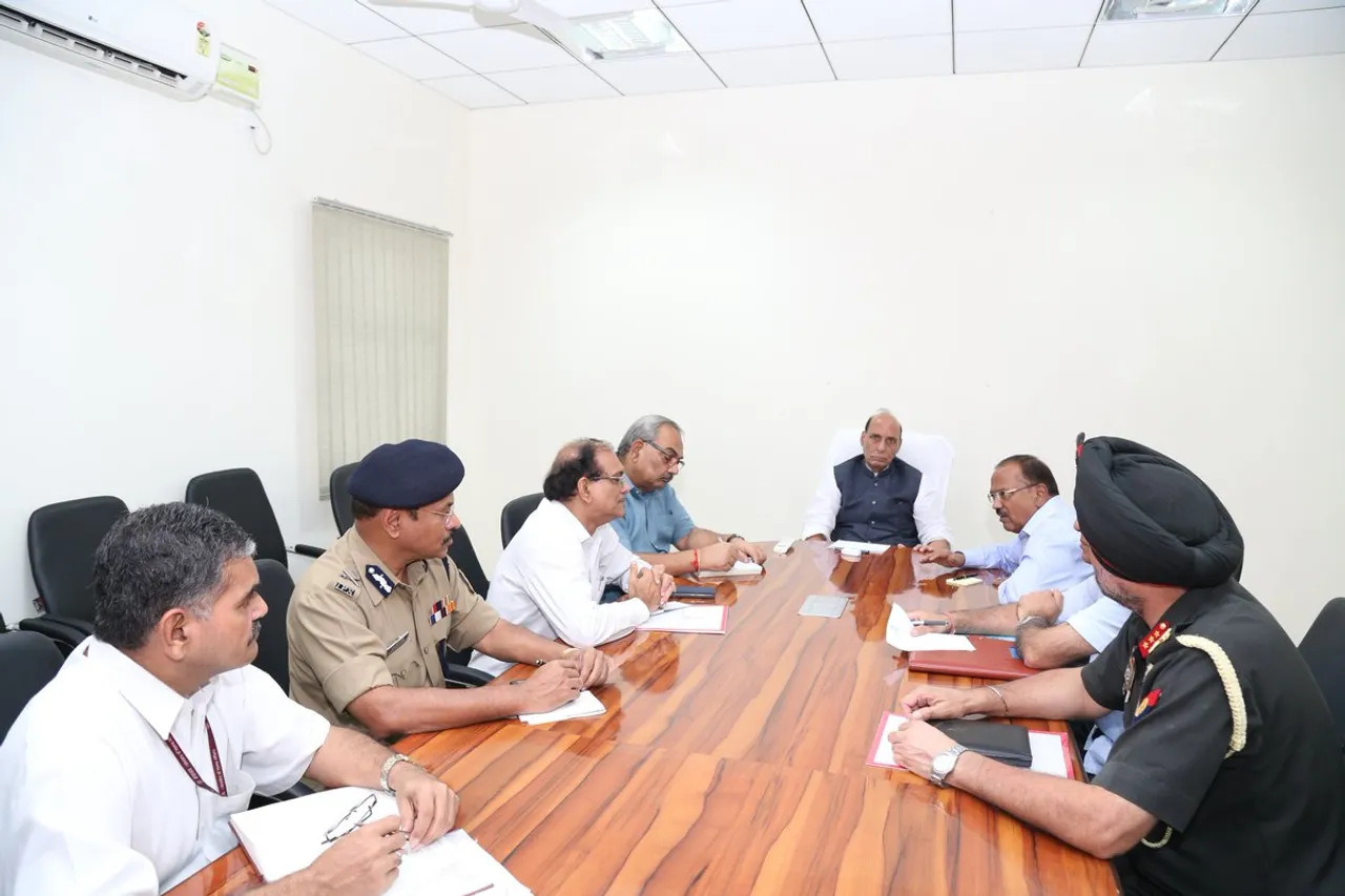 Rajnath Singh reviews Uri attack at high-level meeting