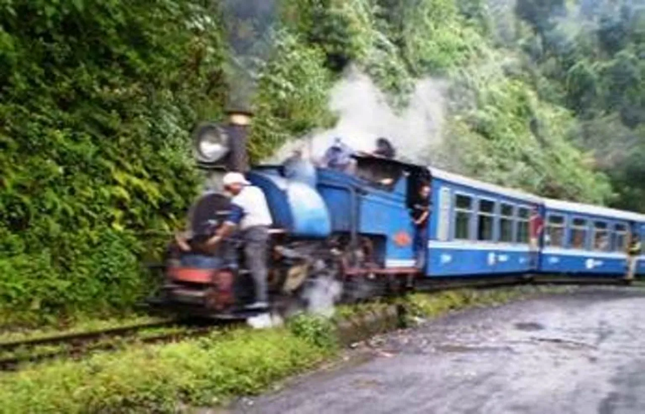 Mother's Darjeeling toy train journey recreated
