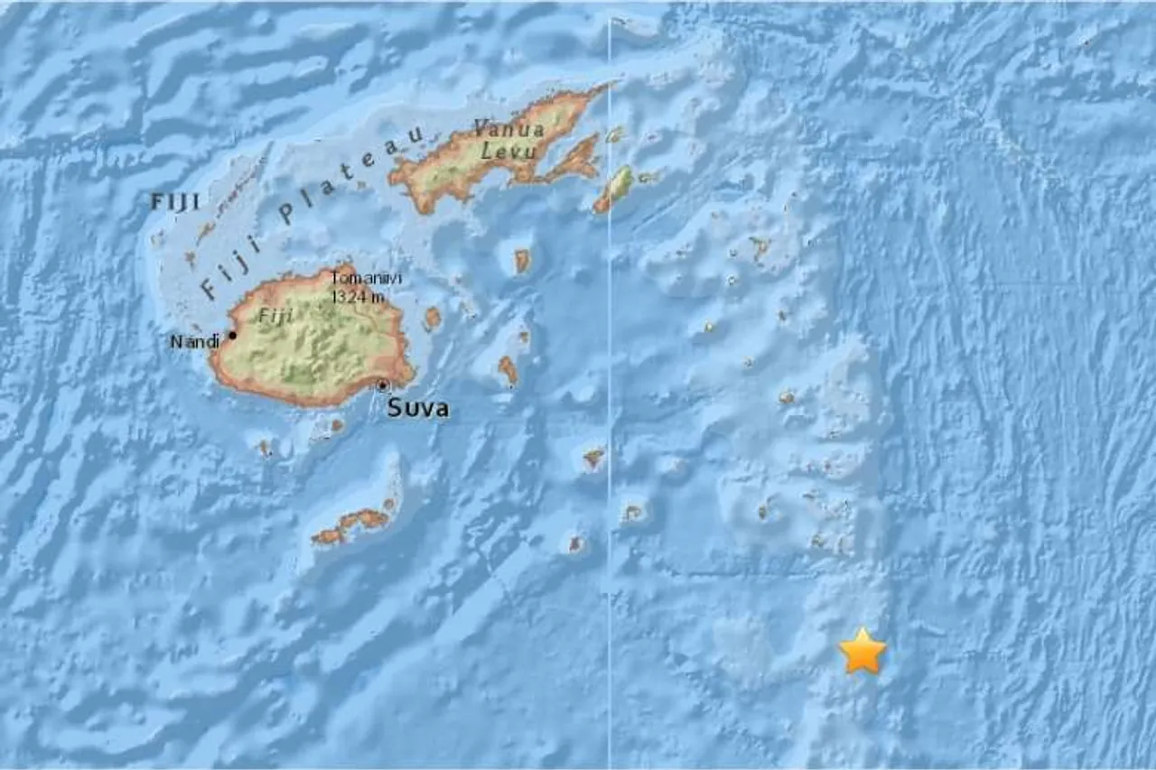 6.8 magnitude quake rocks Fiji