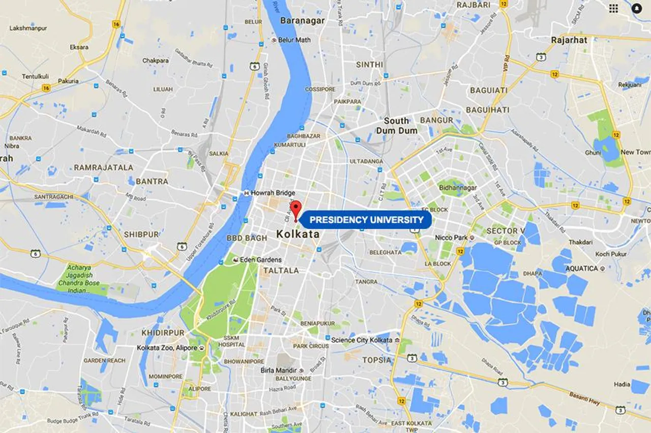 Fire in Kolkata's Presidency University