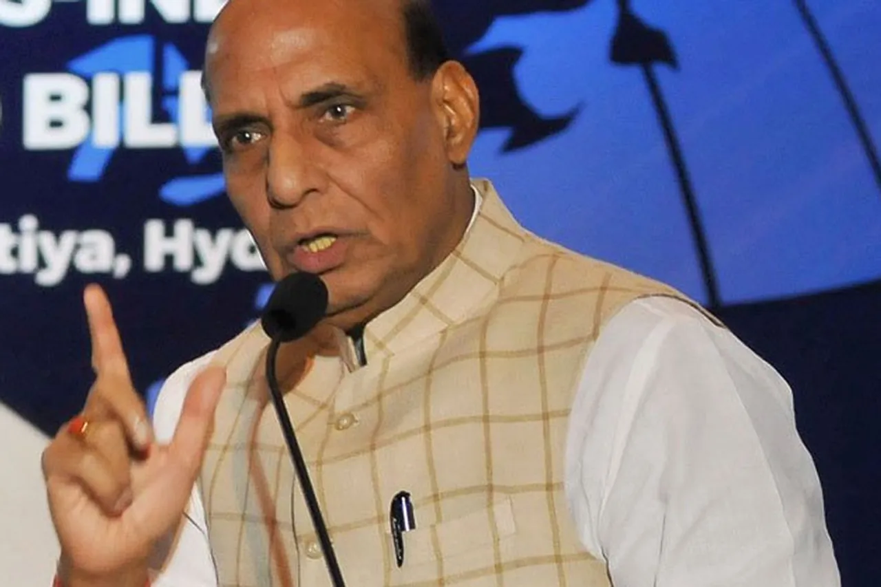 Rajnath singh calls for ‘zero infiltration’ along international border
