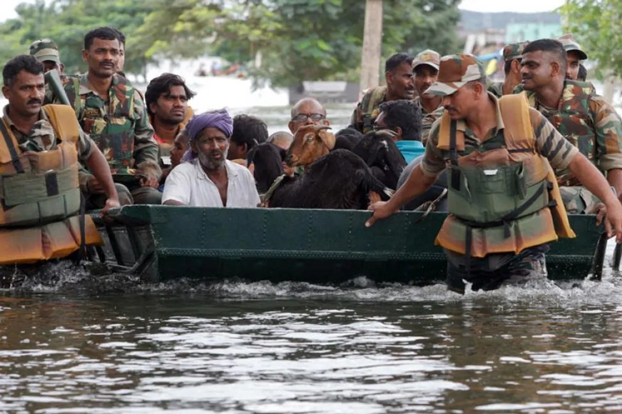 Army, NDRF begin rescue, relief work in rain-hit Hyderabad