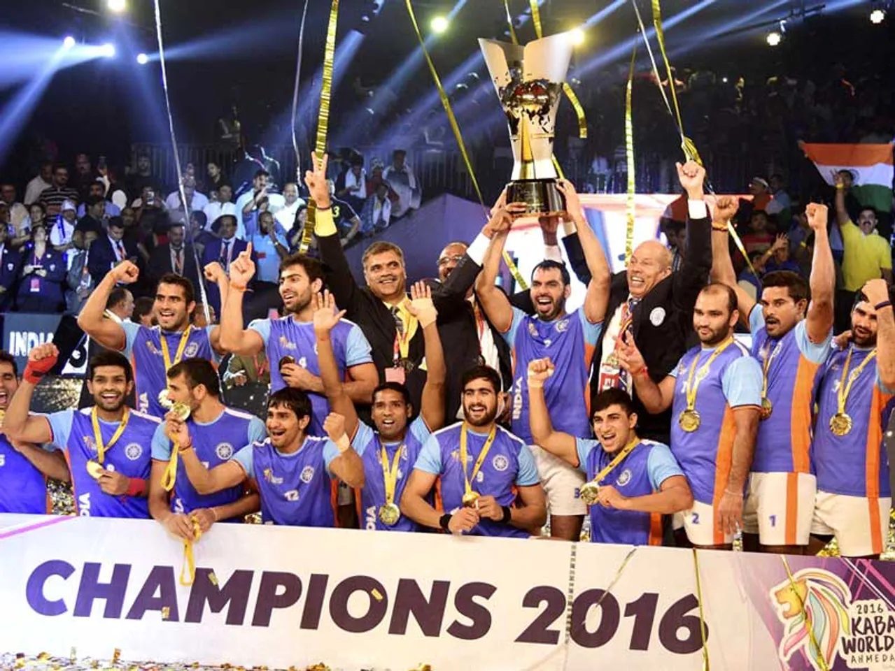 Modi, others greet Indian team on Kabaddi World Cup win