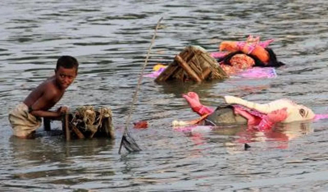 Idol immersions: polluting holy Ganga in the name of faith