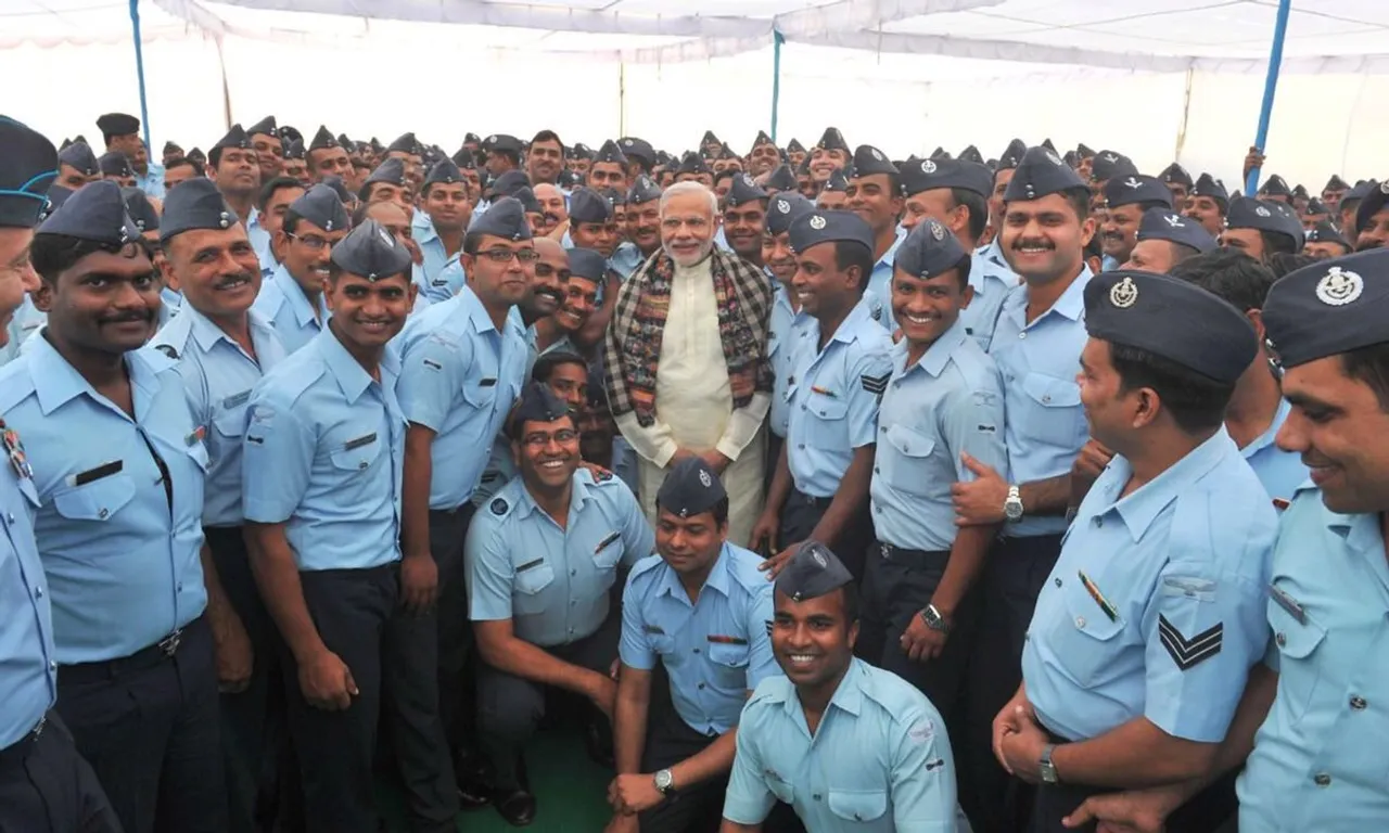 PM Modi greets nation on Air Force Day