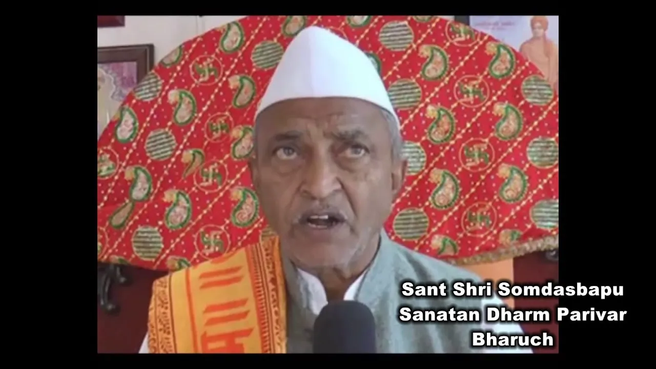Diwali Greetings from Sant Shri Somdasbapu , Sanatan Dharma Parivar - Bharuch