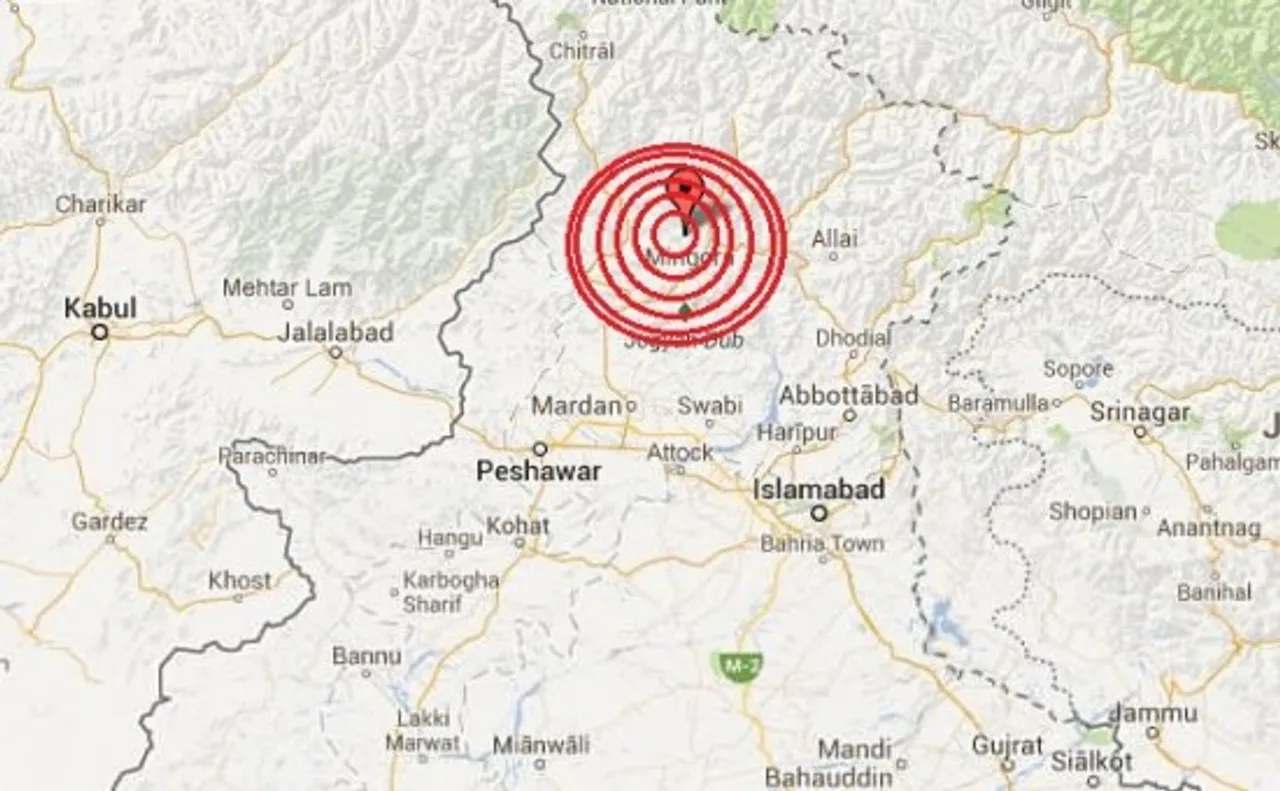 5.5-magnitude earthquake in Pakistan