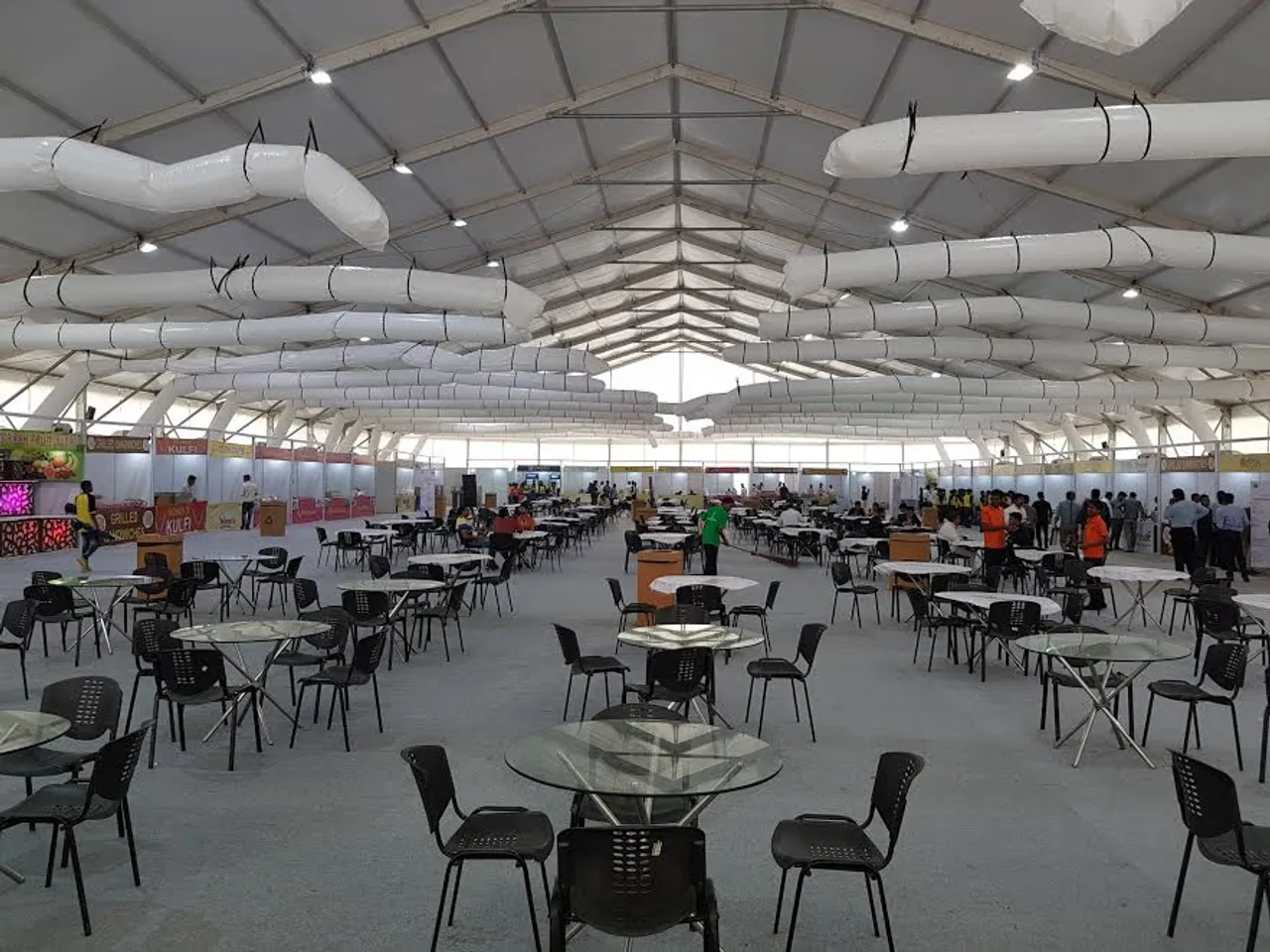 Food court served special delicacies to the guests at Switch Expo