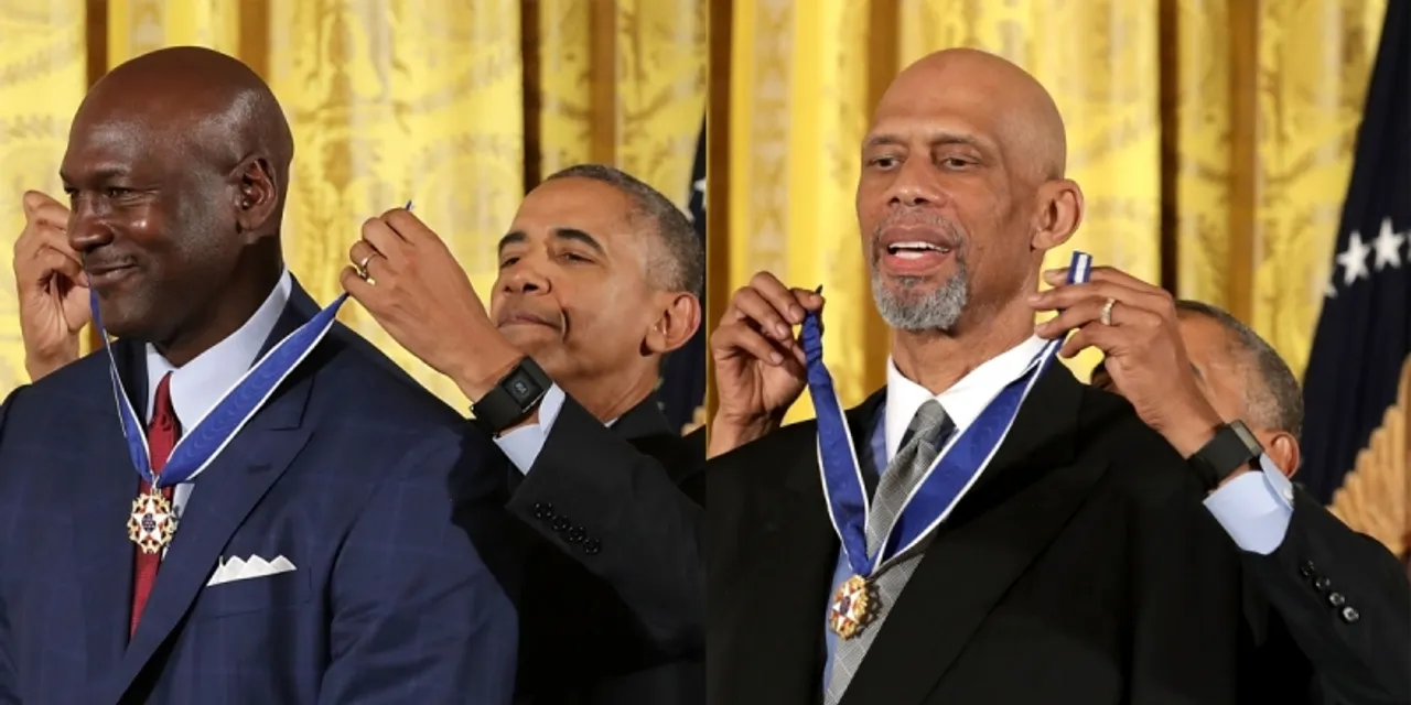 Obama awards Presidential Medal of Freedom to Michael Jordan