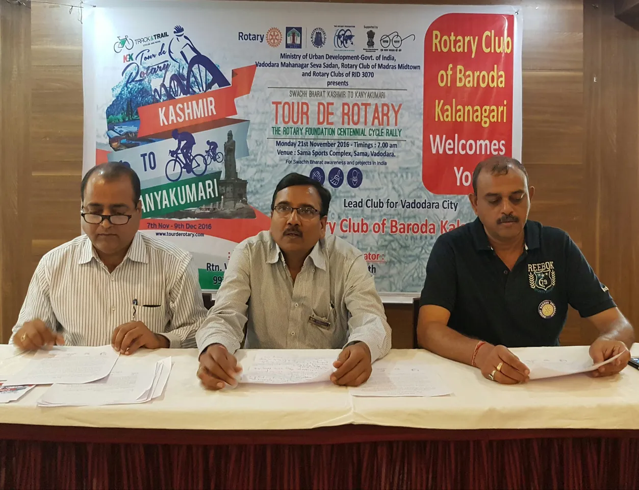 Cycle expedition to spread the message of clean India