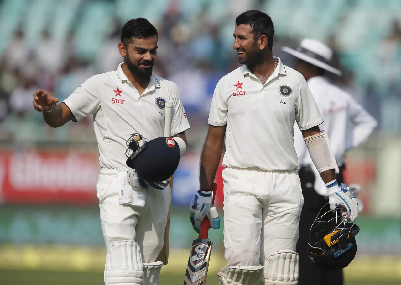 India reach 415/7 at lunch on day 2 vs England