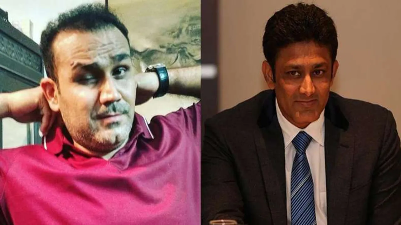 Sehwag looks at lighter side of move, Kumble lauds Modi