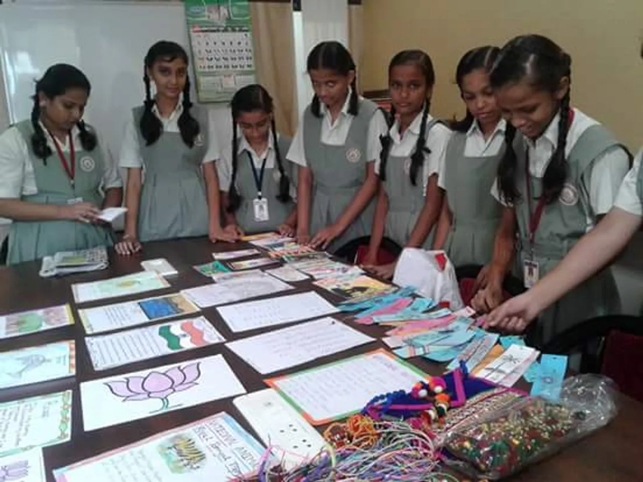 Exchange of traditions and culture between the students of two countries  