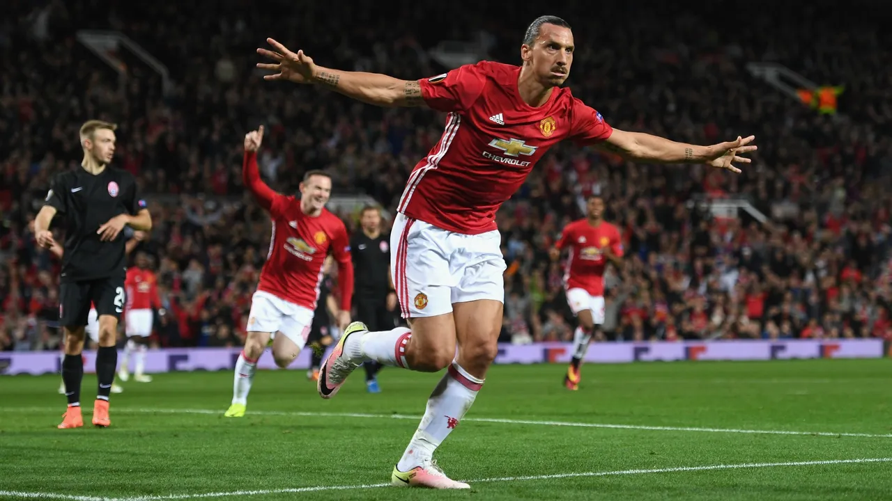 Ibrahimovic scores 25,000th goal of EPL
