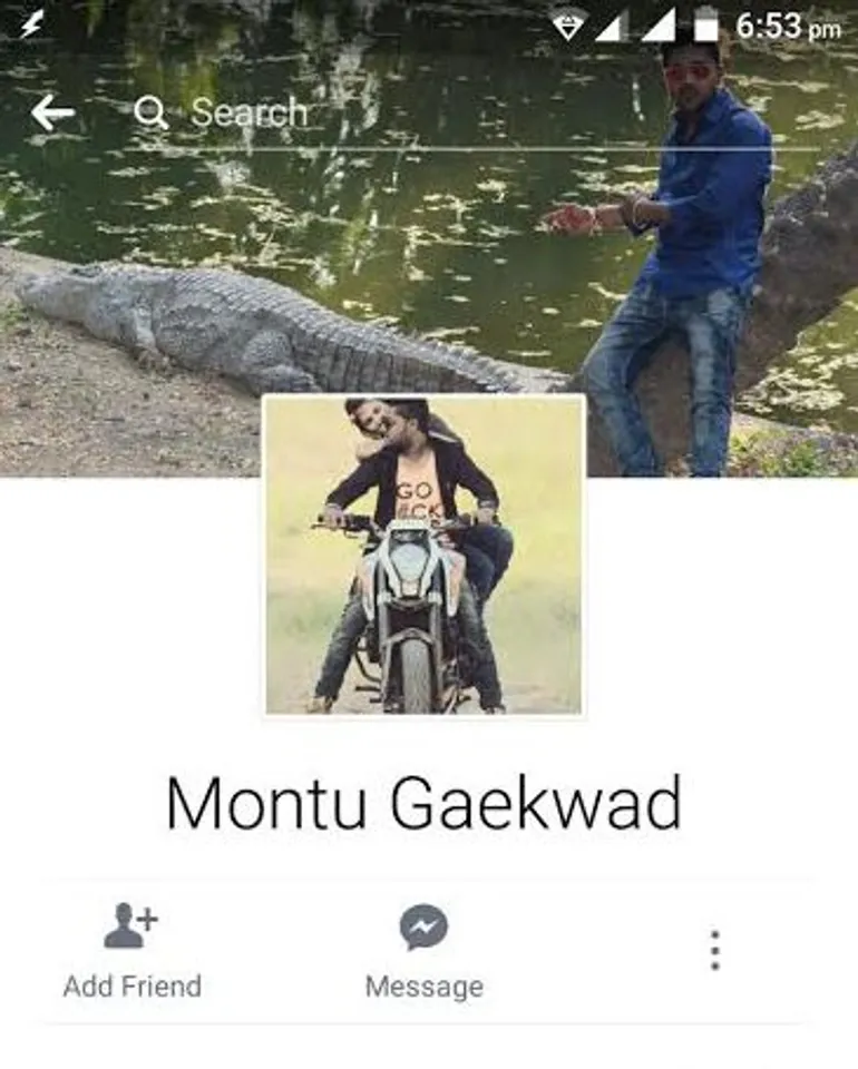 Plaint against Boy after uploading photo with Crocodile in Kamatibaug