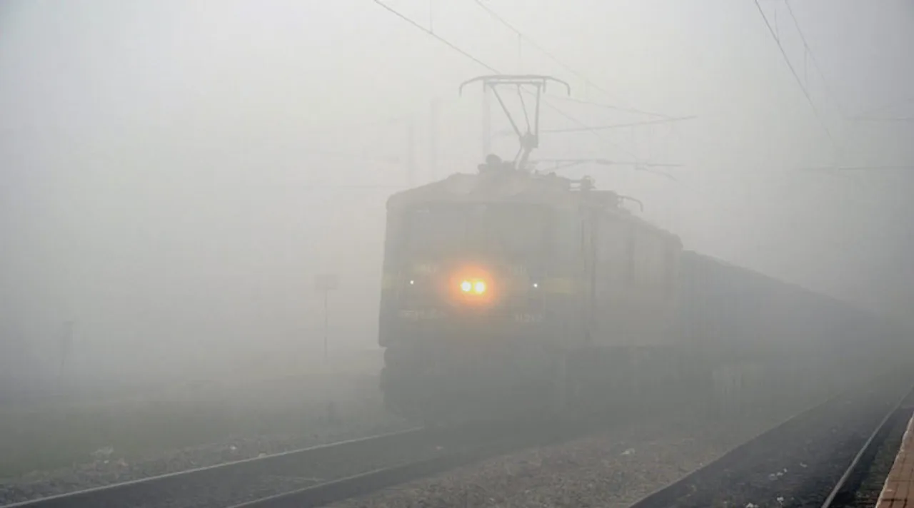 90 trains late, eight cancelled due to fog