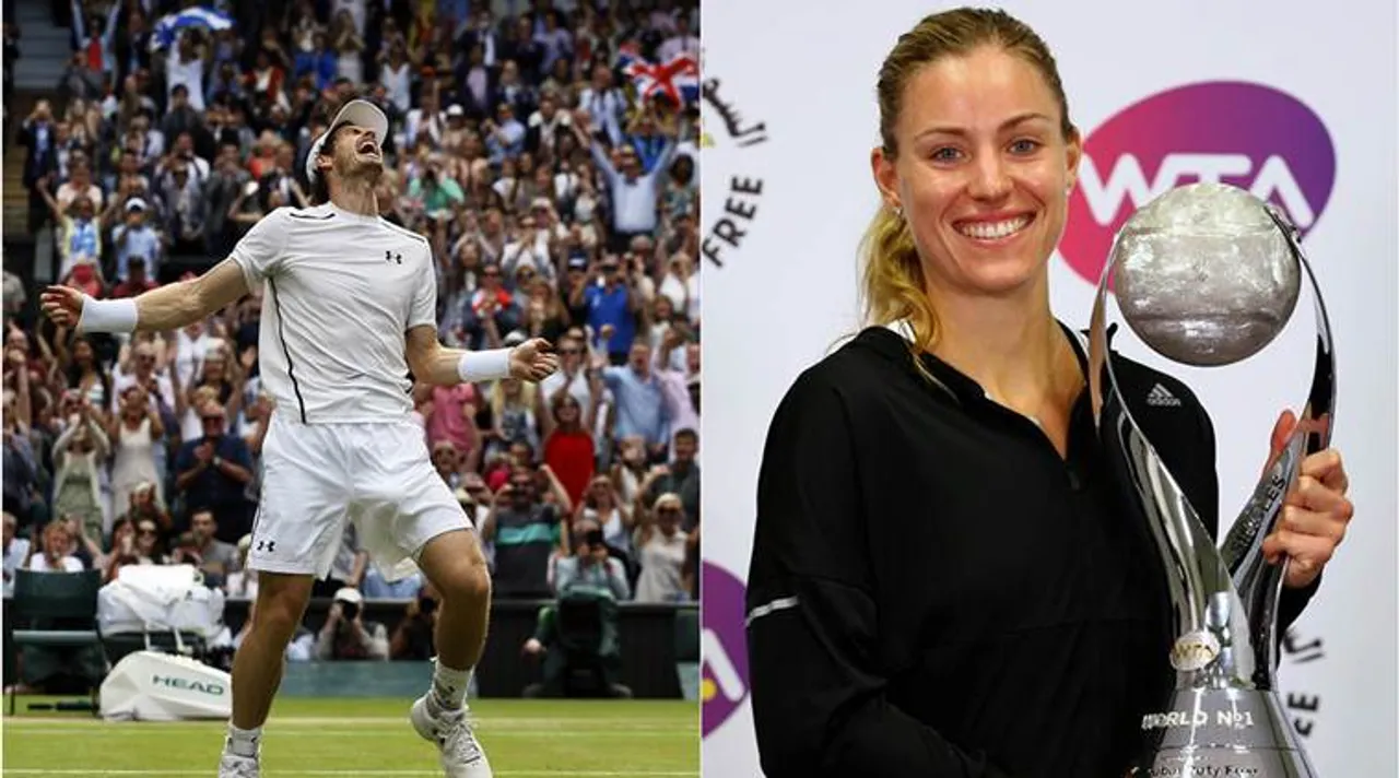 Murray, Kerber 2016 World tennis champions