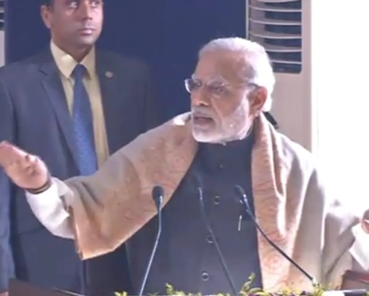 There is a youth leader in the Congress who has just learnt to speak says PM