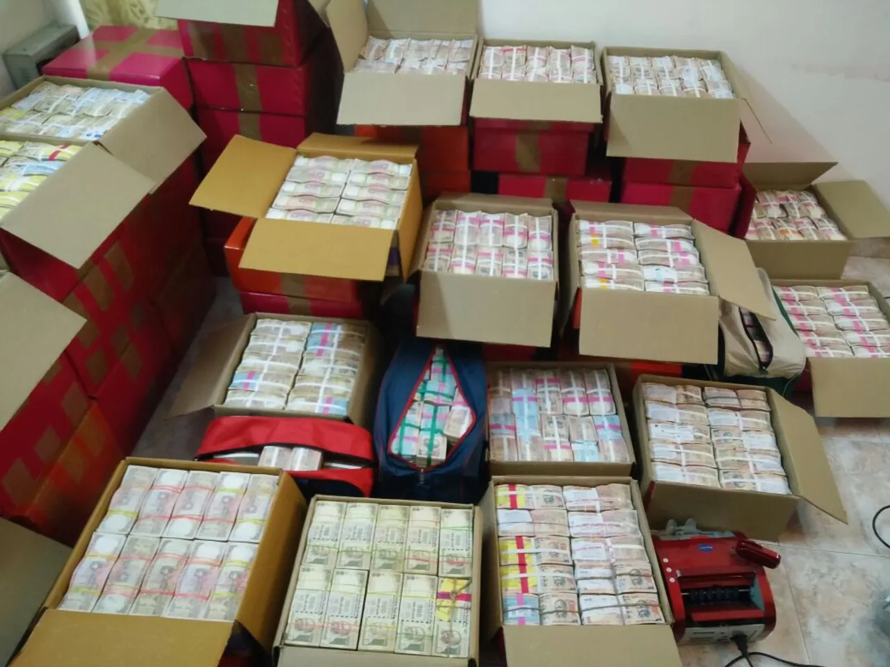Rs 24 crore in new currency seized from TN businessman’s car
