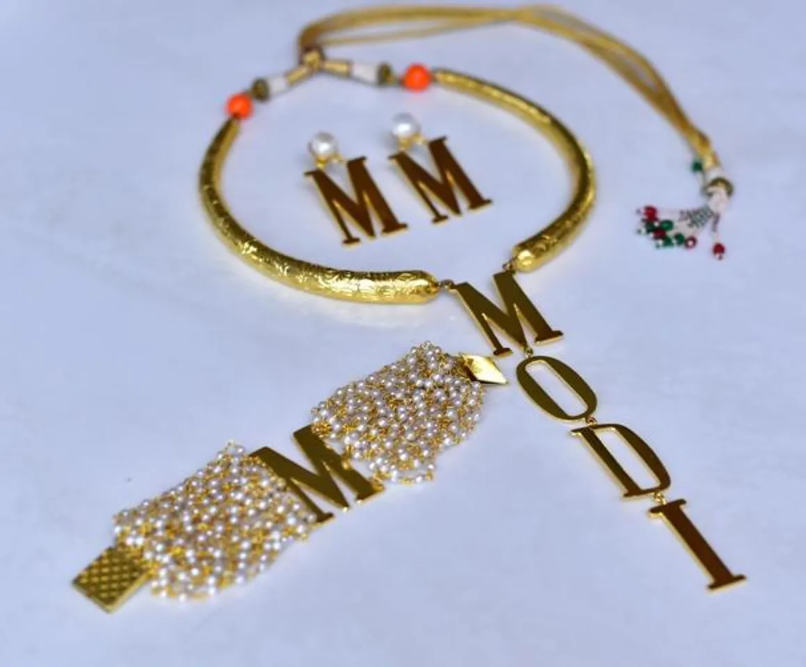 Designer pays tribute to Narendra Modi with jewellery line