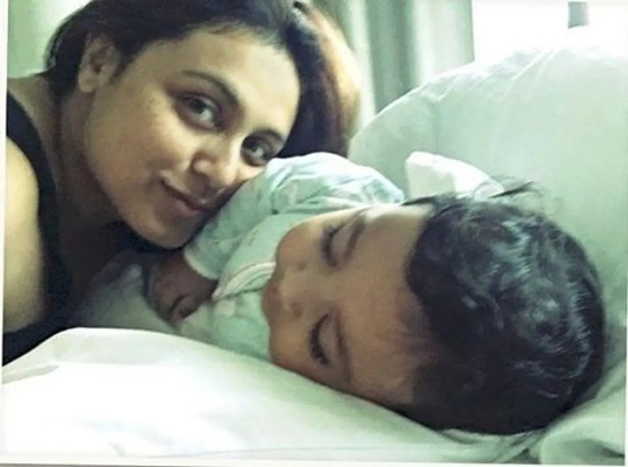 Rani Mukerji shares first image of Adira