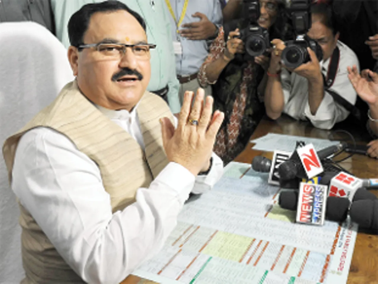 Crowds throng hospital, Nadda says Jayalalithaa out of danger