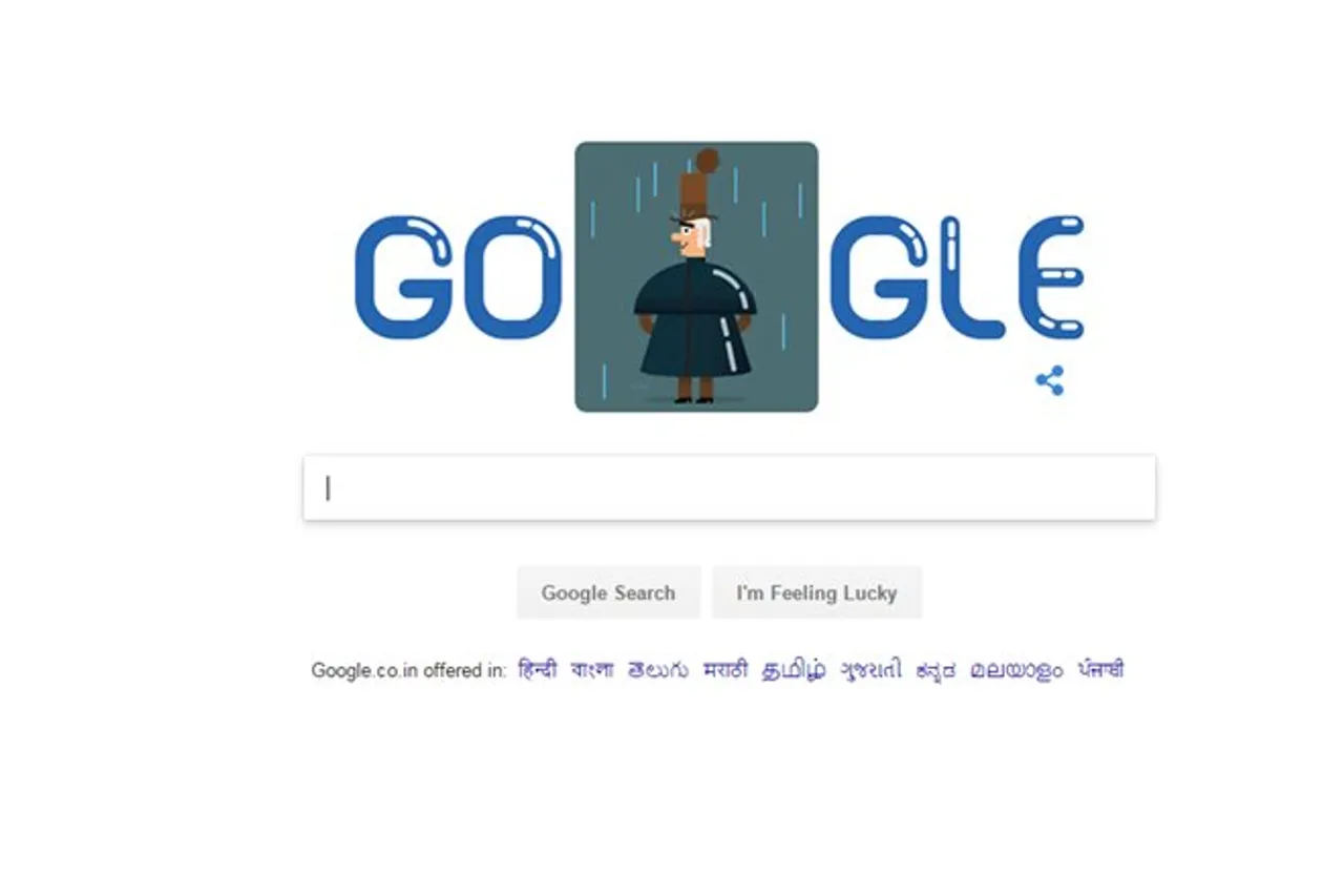 Google Doodle honours father of the raincoat