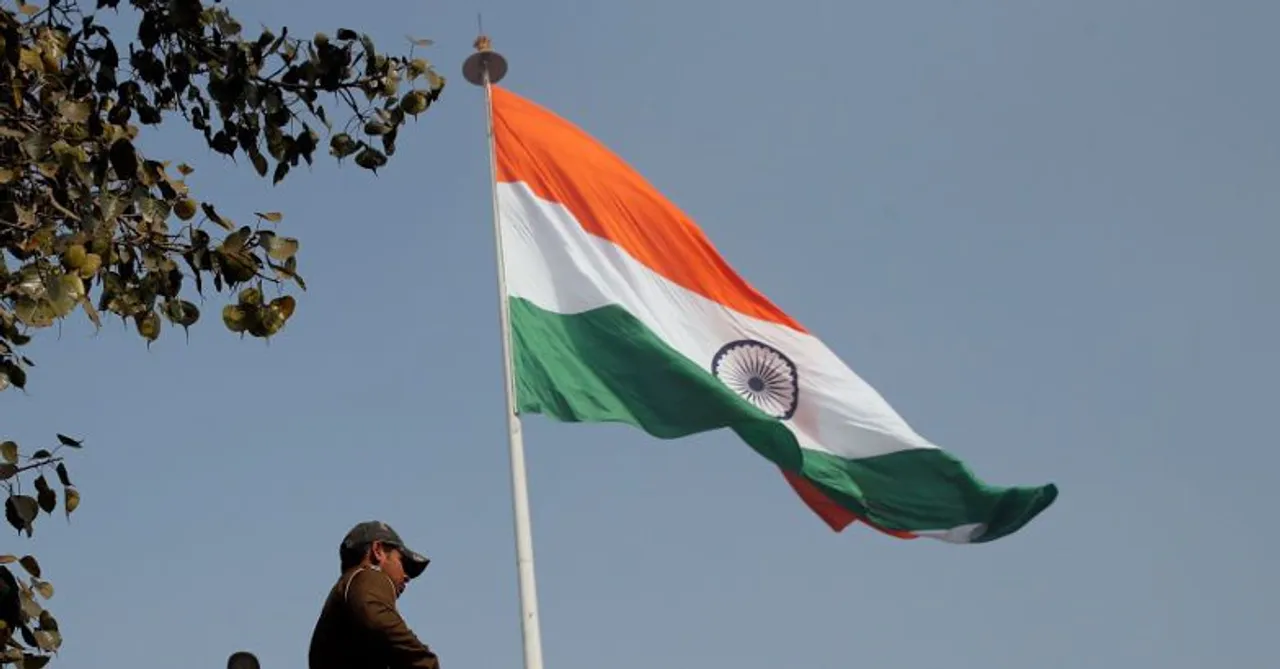 BJP protests by singing national anthem