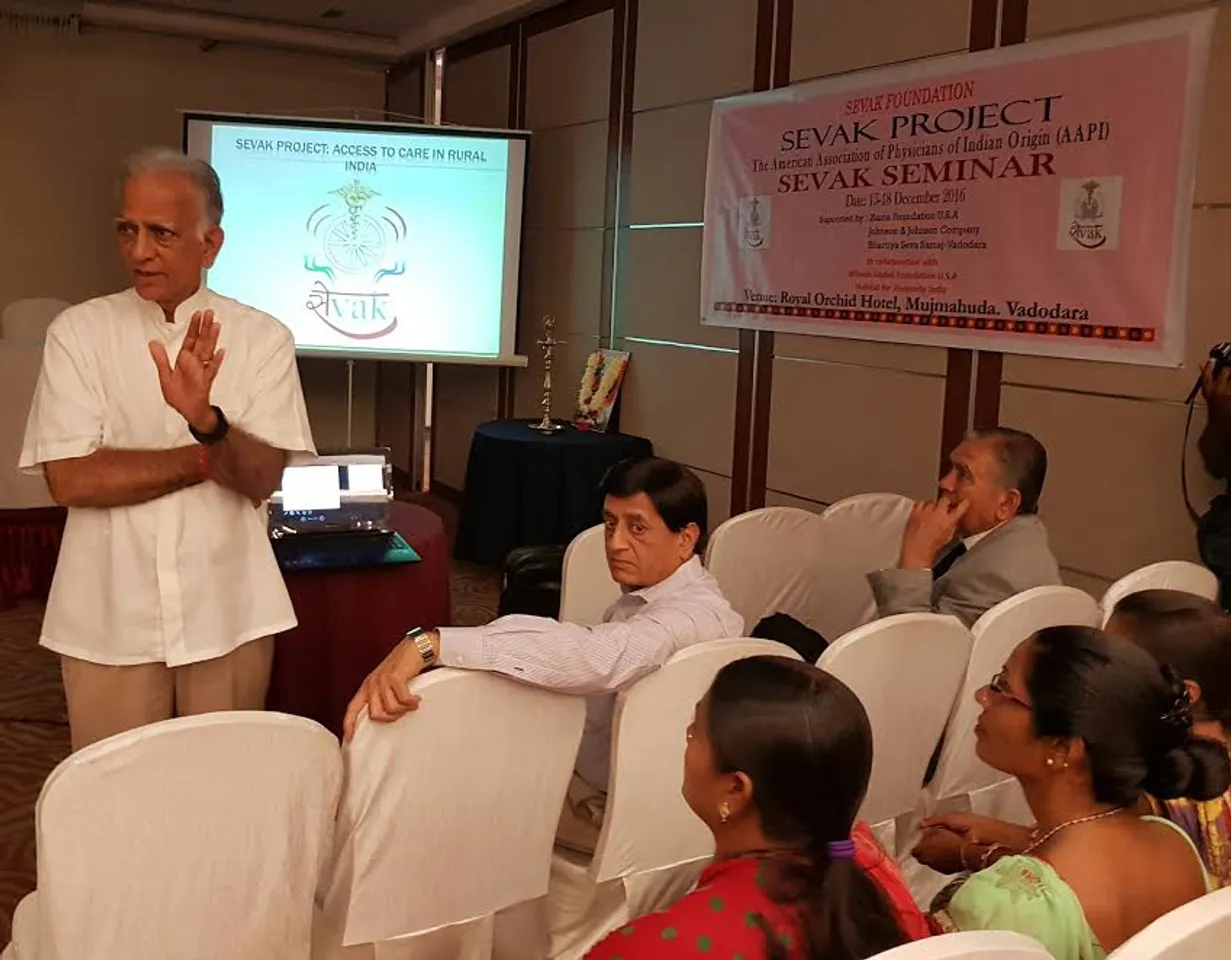 Sevak Project for rural health and sanitation in Gujarat
