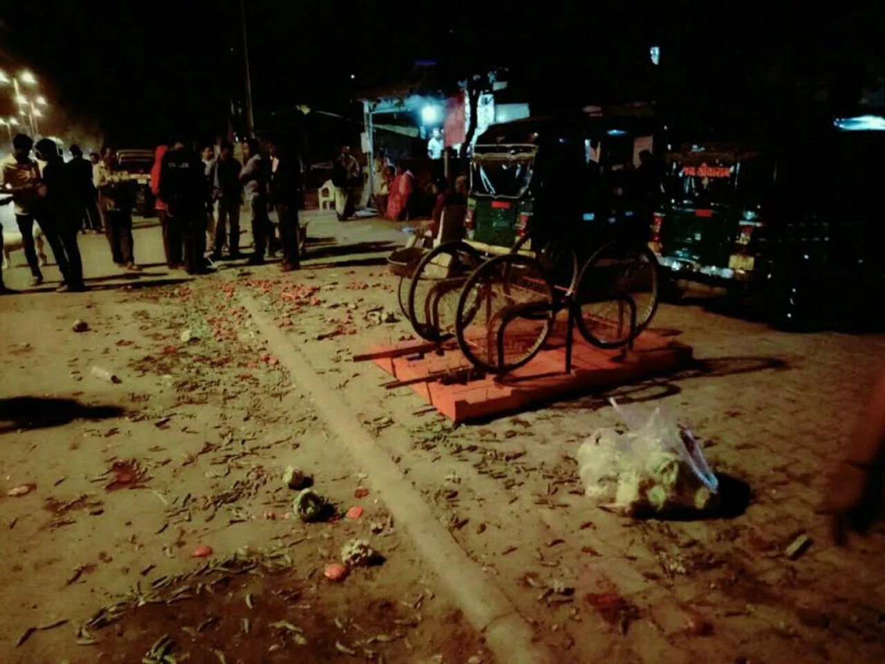 Vegetable seller died after knocked down by a private doctor