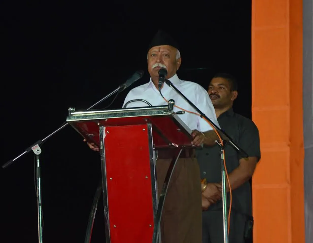 Mohan Bhagwat in Vadodara calling all sevaks to work effortlessly for the society
