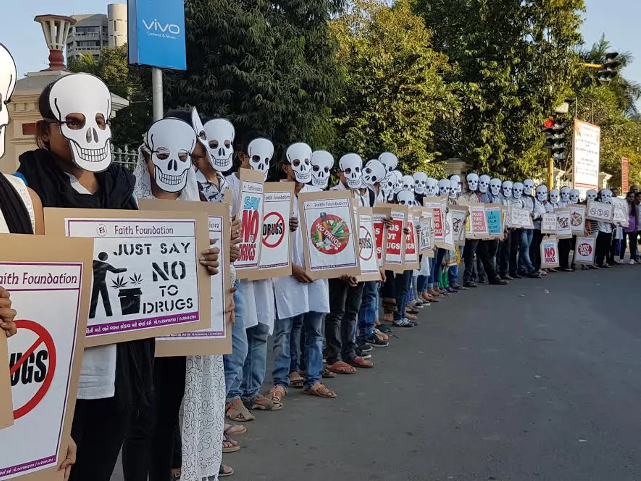 Say no to drugs awareness program