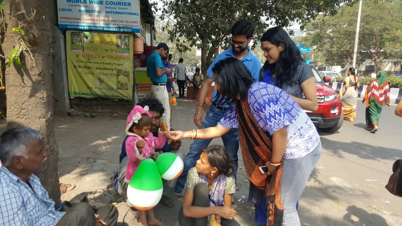 68th Republic Day celebrated in a unique way by Being Social-Ek Nayi Shuruaat team