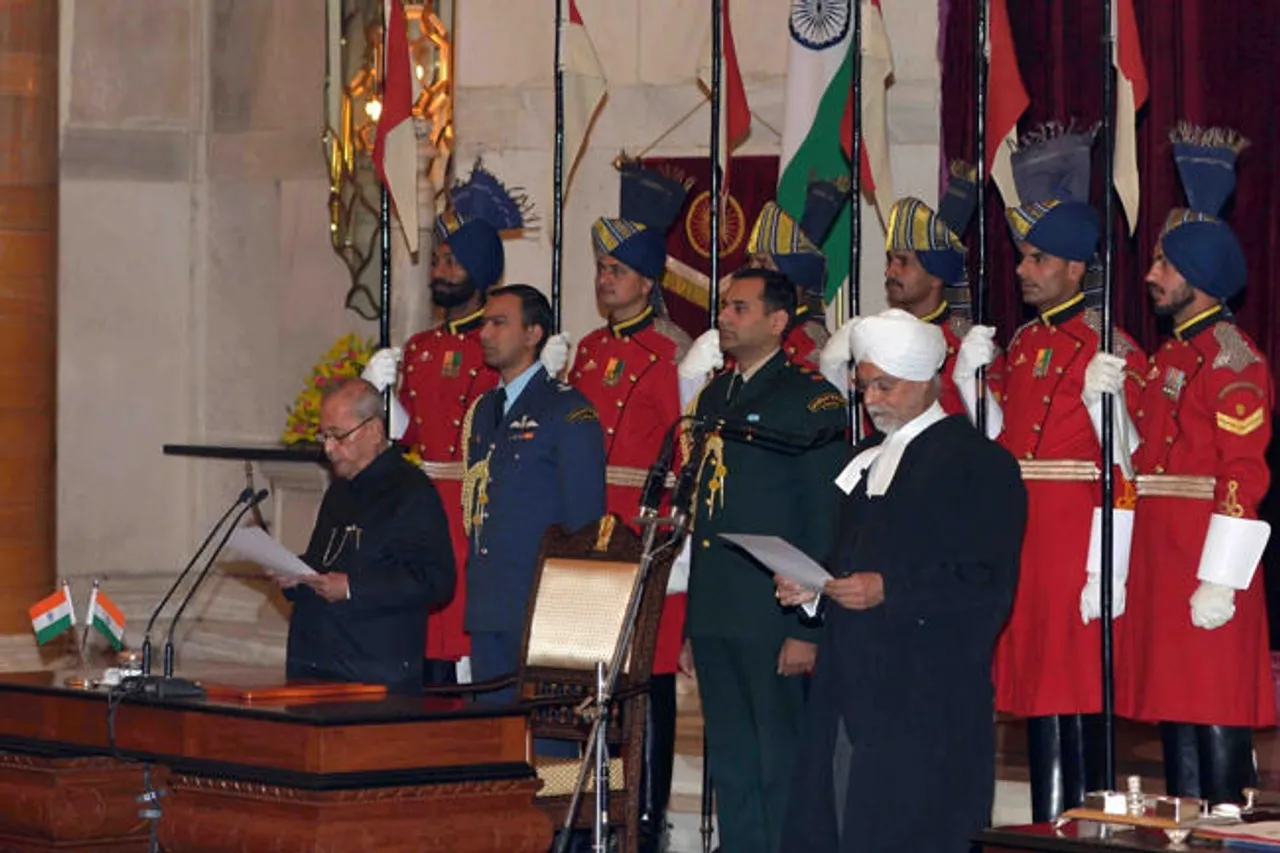 Justice Khehar sworn in as Chief Justice of India