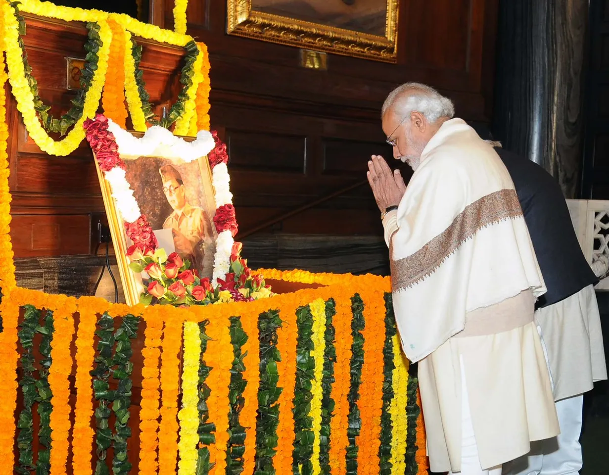 Modi remembers Bose on his birth anniversary
