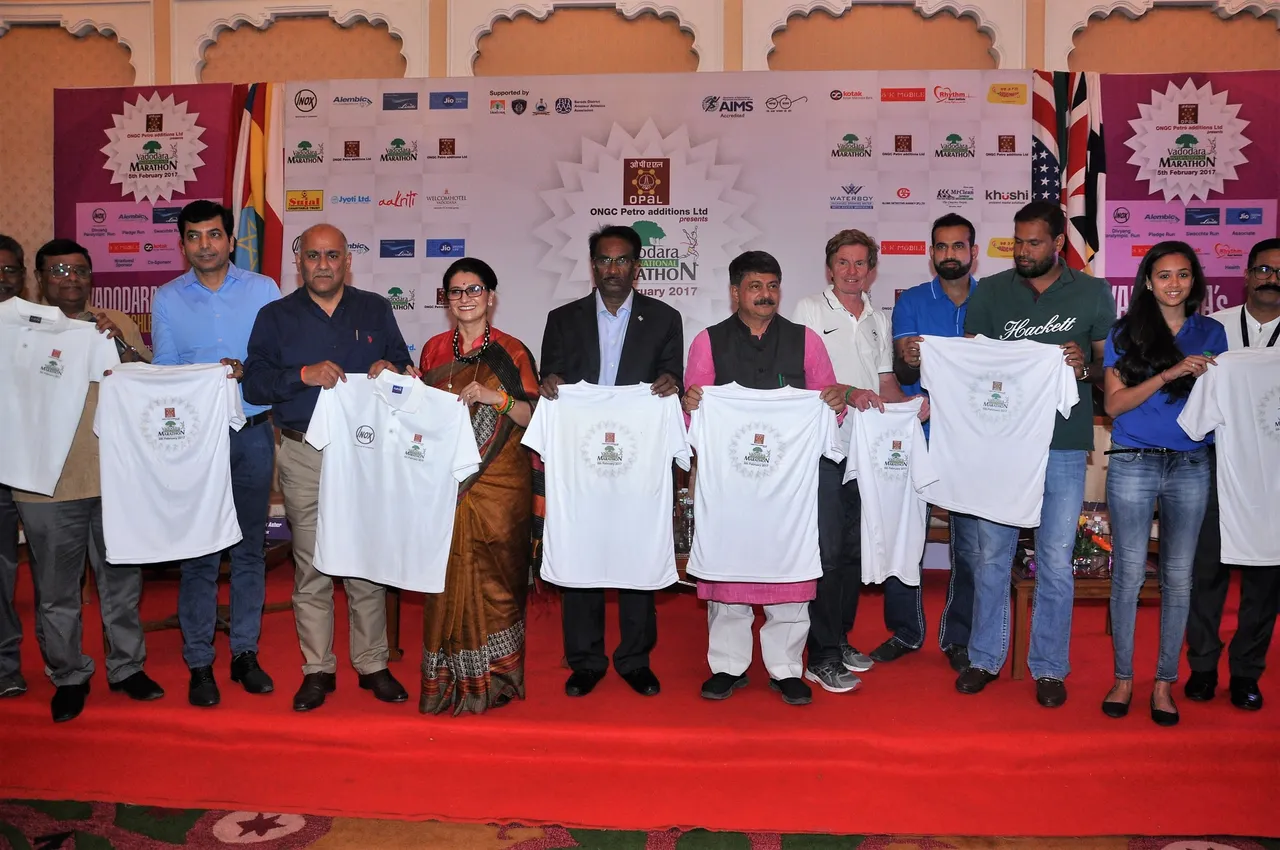 6th Edition of Vadodara Marathon Registration has touched 30,000 Figure