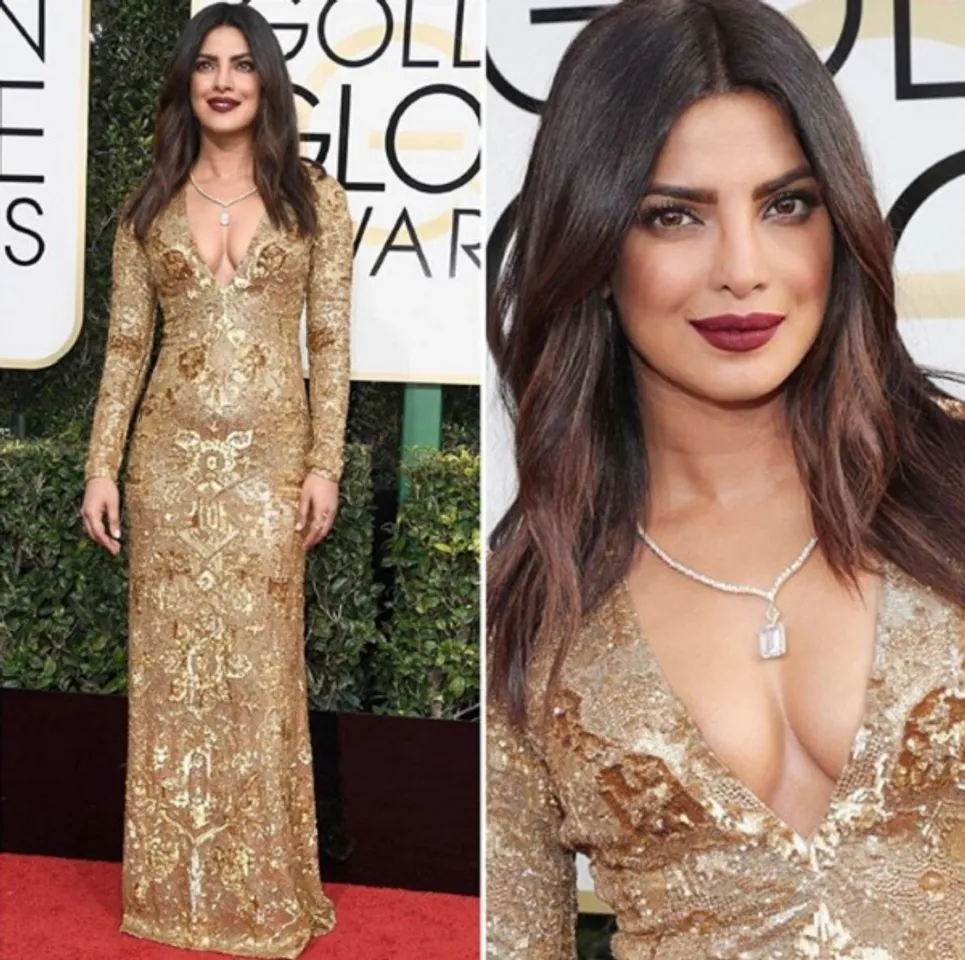 Priyanka Chopra ‘glitters’ at Golden Globes 2017