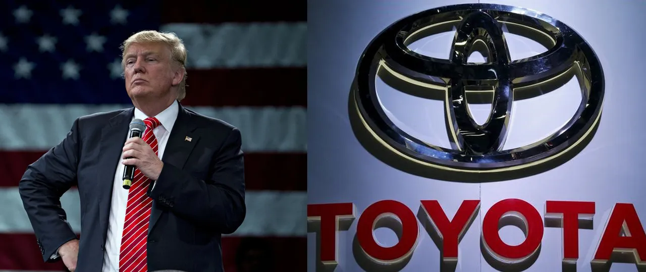Toyota shares fall following Trump’s tariff threat