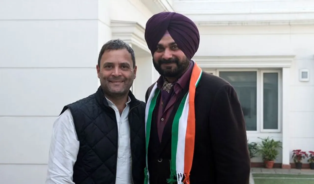 Navjot Sidhu joins Congress