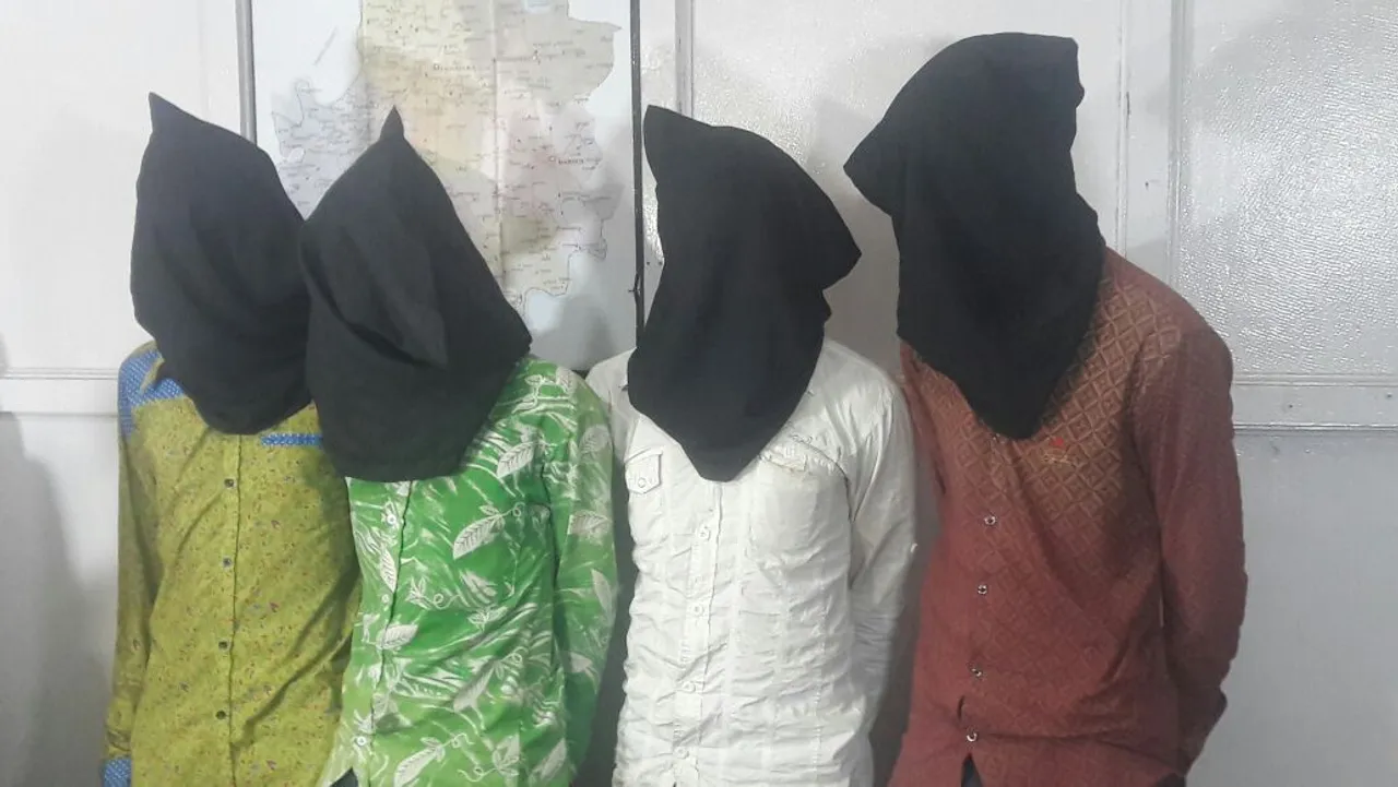 Vadodara Police busted a interstate gang of robbers