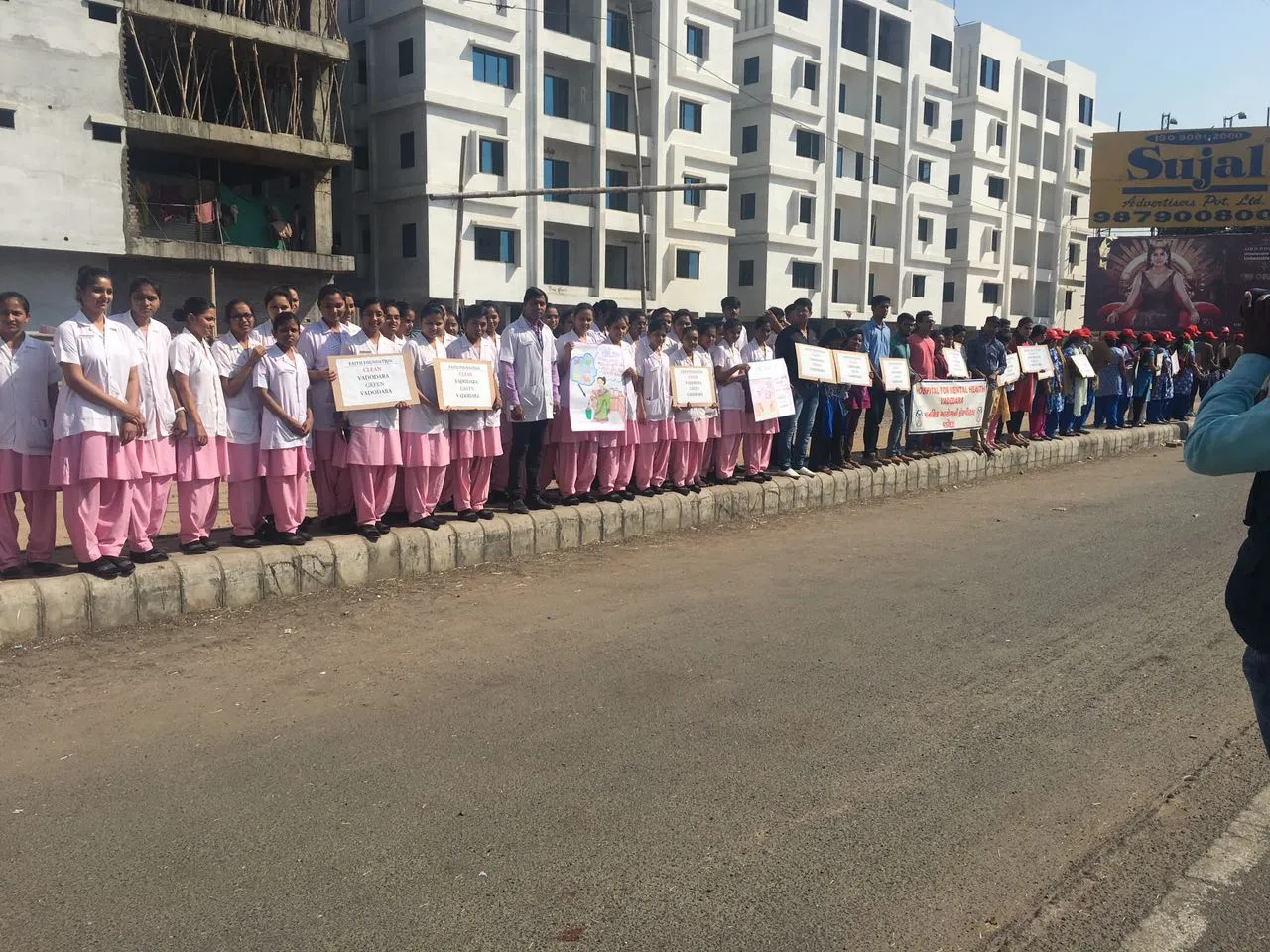 Mental patients spread awareness about cleanliness