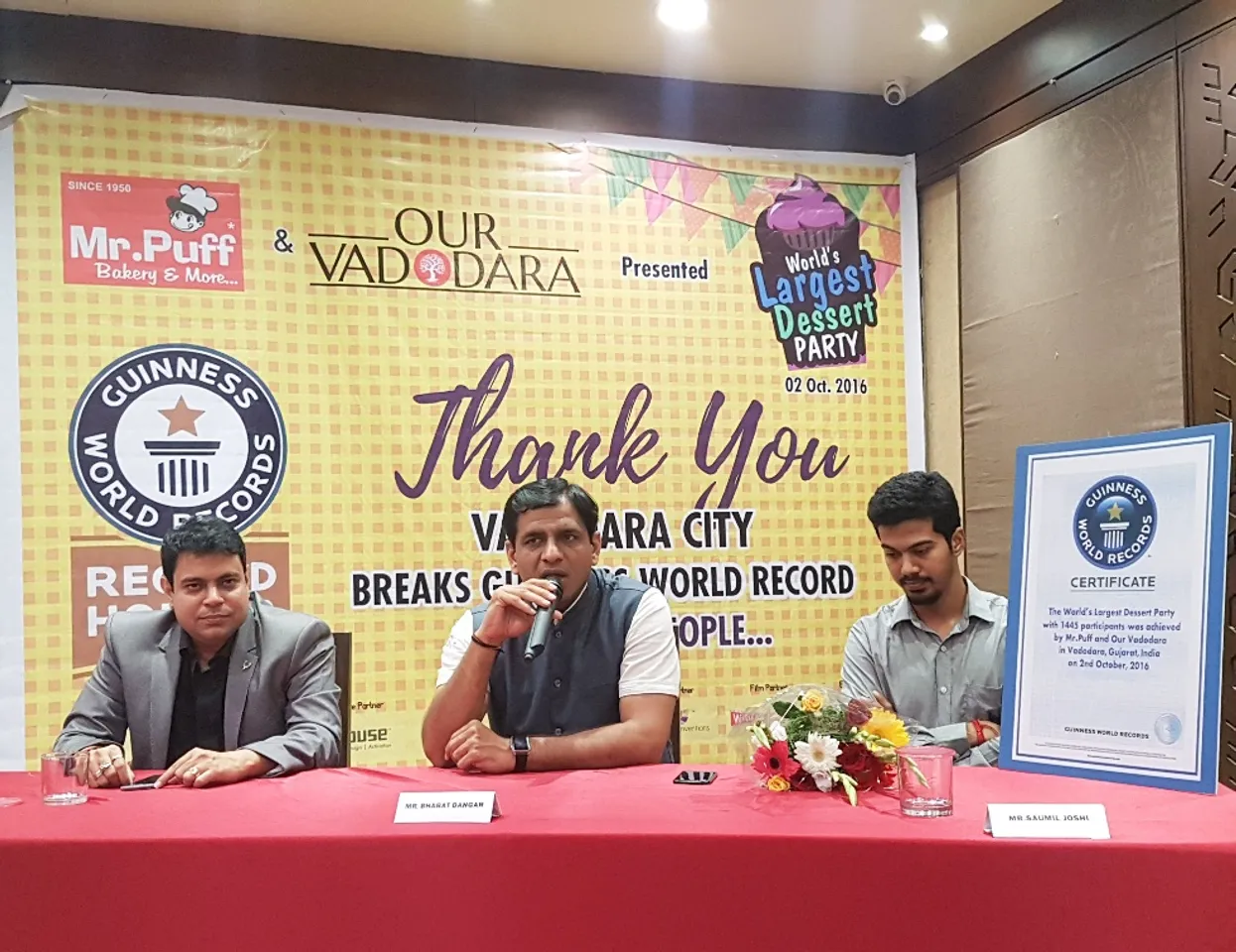 World record of Largest Dessert Party