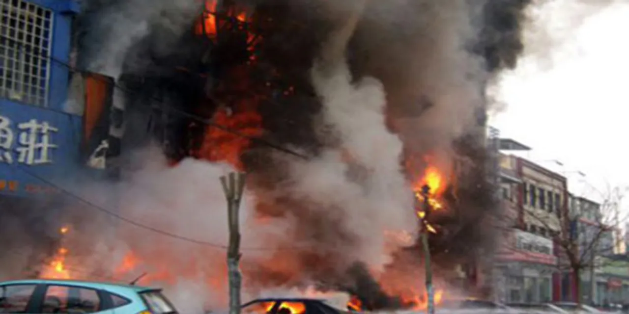 Massage parlour fire kills 18 in China
