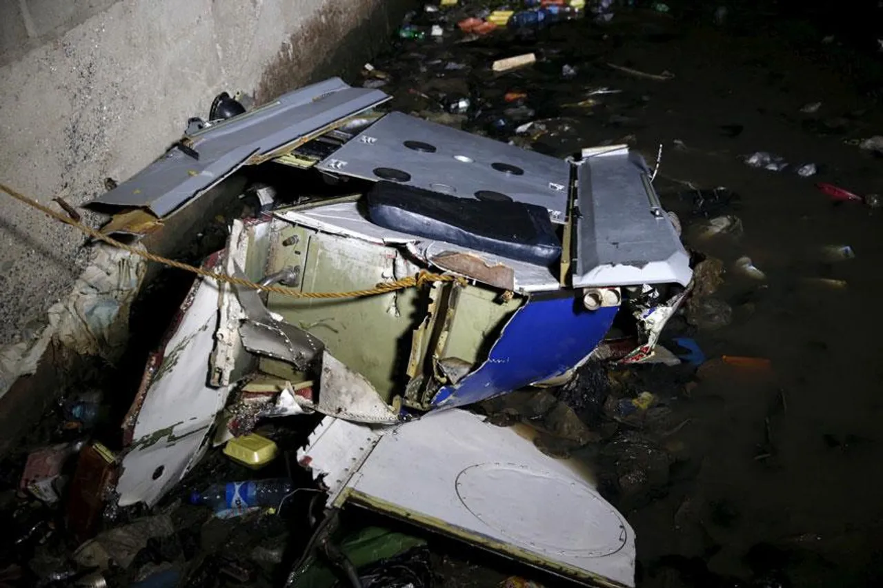 Russian civil helicopter crashes