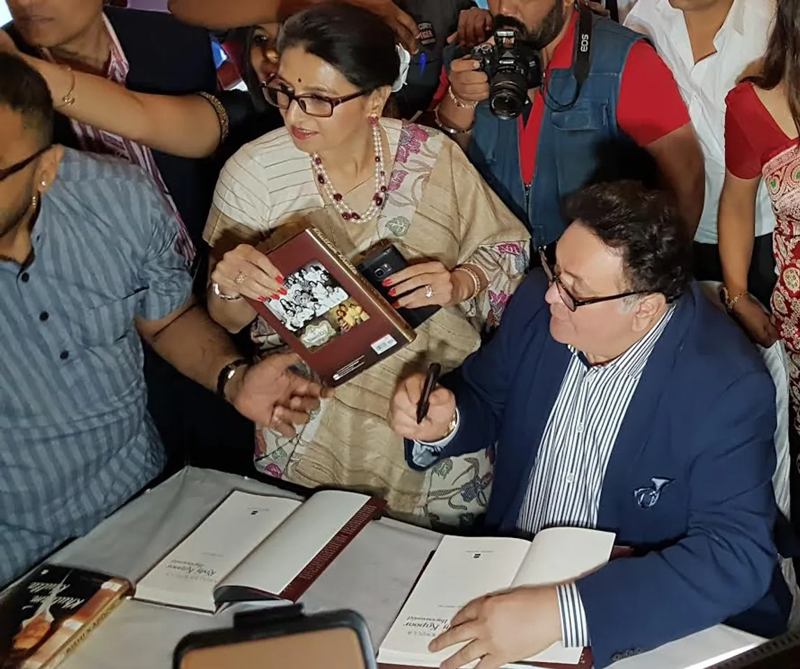 Rishi Kapoor spread his charm in Vadodara